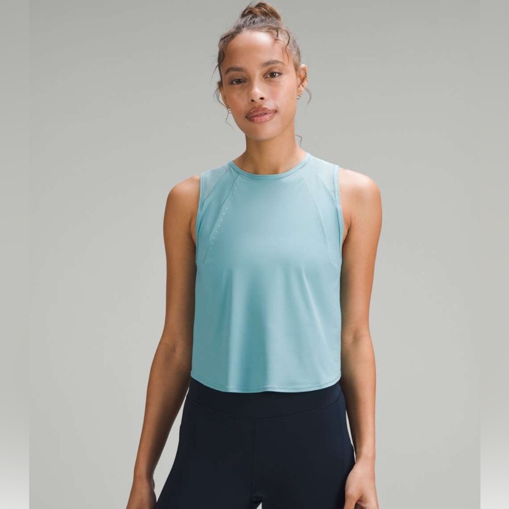 lululemon athletica Light Blue Tank Top